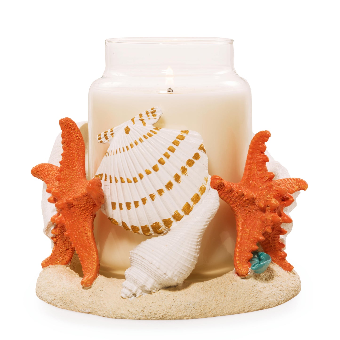 Seashell Jar Candle Holder - JJTO